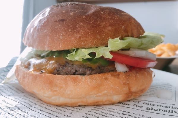 ブルックスタンドグリルのハンバーガーを作った画像